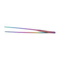 10.6Inch Stainless Steel Aquarium Tweezers Curved Design Ergonomic Non-Slip Grip for Planted Tank Fish Feeding Reptile Care(Straight Tweezers) - style: Straight Tweezers