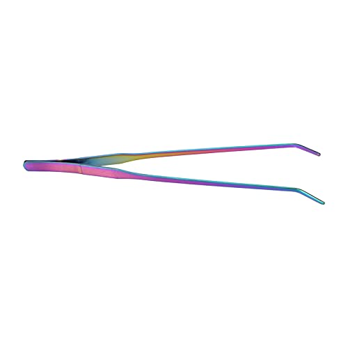 27cm Stainless Steel Aquarium Tweezers for Aquariums, Great Planting and Feeding Pliers Tools (Clip Folded 27cm)