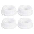 uxcell 4Pcs White Plug Holes, Waterproof Rubber Button Plug for 38mm / 1.5" Hole - size: 38mm