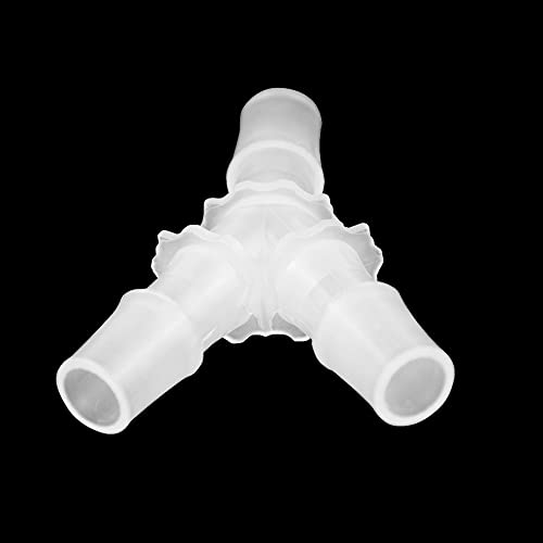Feelers 3/4" Plastic Hose Barb Tee Fitting 10 Pack, Equal Barbed Y-Shaped 3-Way Connector, Tube Splicer Union Adapter for Air Line, Fuel Line, Water Hose - size: 3/4 inch, style: 10pcs-Y Shaped