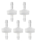 Zero-resistance Plastic Check valve 5 pcs - color: Plastic 5PCS