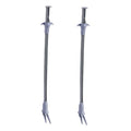 2pcs Aquatic Planting Clips for Fish Tanks Waterweed Grabber Aquarium Cleaning and Feeding Tool