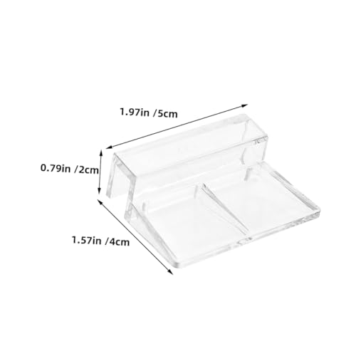 Toyvian 10pcs Height and Aquarium Cover Support Clamps for Easy Installation Fish Tank Accessories for Various