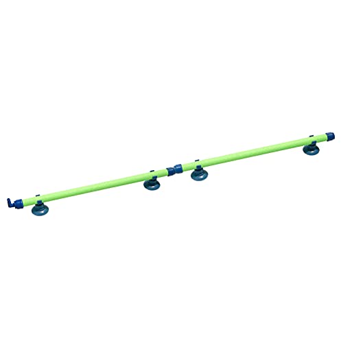 Quickun Aquarium Air Stone Bubble Wall Tube Oxygen Diffuser Bar Decor Accessory for Fish Tank 14 Inch Length,1PCS - color: Fluorescent Green, size: 14 inch