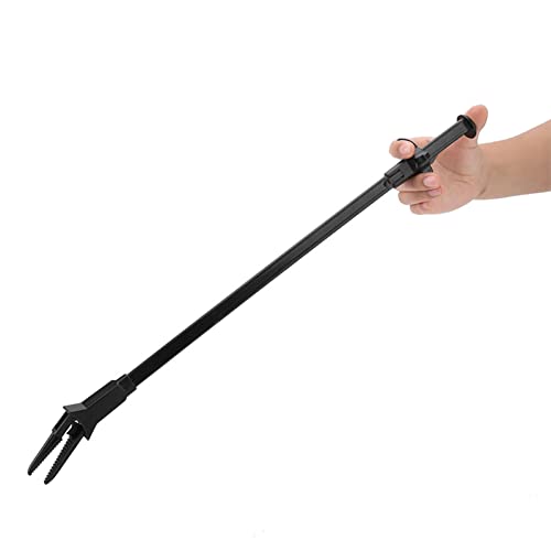 Aquarium Planting Tweezers 50cm Plastic Aquascaping Tool for Water Plant Trimming and Rooting, Precise 50cm Reach for Deep Tank Planting, Gravel Vacuum Compatible in Freshwater and Saltwater Setups
