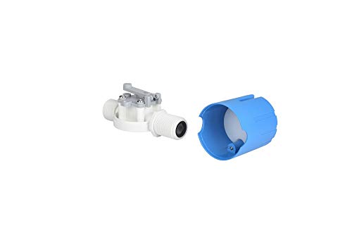 WANLIAN 3/4" side-entry built-in/built-in embedded float valve water level control valve for solar water tank - color: 3/4" Side