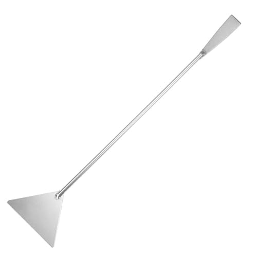 Utoolmart Aquarium Tank Aquatic Spatula Stainless Steel Long Sand Substrate Spatula Algae Scraper Fish Tank Plant Tools Accessories for Aquascaping Cleaning - size: 1pcs