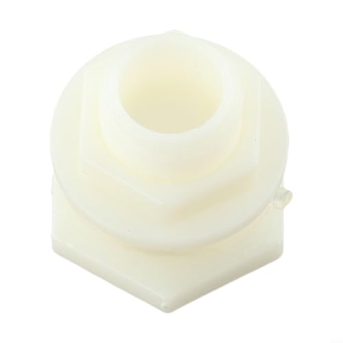 Fitting ABS Adapter for Water Tanks Rain Buckets Secure Seal Connector for Ponds and Aquarium Water Storage Applications (1/2 inch) - size: 1/2 inch