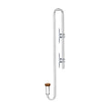 DONGKER Aquarium CO2 Diffuser,Acrylic Hanging CO2 Atomizer with Suction Cups & Bubbler Counting Function for 4mm/0.16" I.D. CO2 Tube