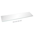 Aquatop Glass Lid and Clips for The HCA-12GT Tank, 3 mm Thick 22.8 in x 5 in, HCA-LID12GT