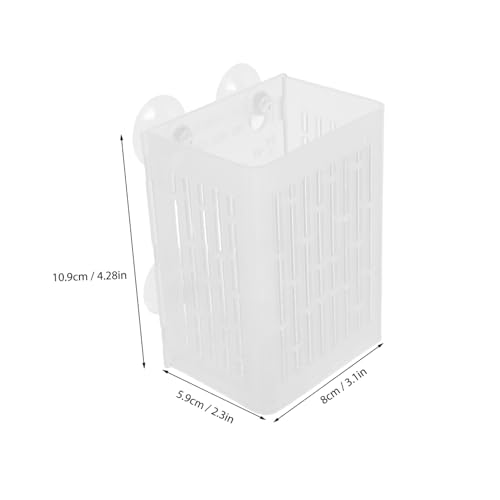 POPETPOP Sturdy Aquarium Suction Cup Plant Stand Fish Tank Moss Holder Hanging Planter Cups for