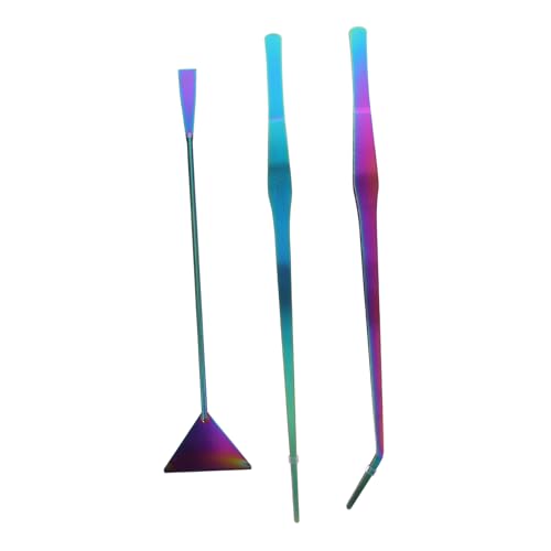 3pcs Aquarium Maintenance Tools Set Spatula Tweezers for Aquascaping Fish Tank Cleaning Tools