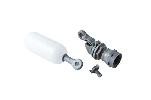 1/2 Inch NPT Mini Float Ball Valve Kit Automatic Fill Feed Humidifier Tank Pond Shut off Water Float Ball Valve, 2 Pack
