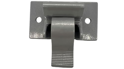 LXJZCPCompatible 3104653.005 3310811.009M RV Camper Trailer Bottom Mounting Bracket V/Camper/Trailer - A&E/ Awning Arm Lower Mounting Foot Grey and White Combination (2 Grey) - color: 2 Grey【H+T】