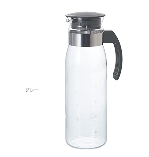 Hario Slim Water Jug, 1400ml, White - color: White