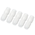 PATIKIL 1/2" Barb x 1/4" G Male Connector, 5 Pcs Plastic Hose Barb Fitting Industrial Hose Barb to Pipe Fitting Connect for Water Liquid Air Fuel - size: 1/2" x 1/4"