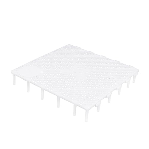 Abaodam 10Pcs Aquarium Bottom Plates Versatile Isolation Divider System for Fish Tanks Efficient Water Permeability for Breeding Fish Aquarium