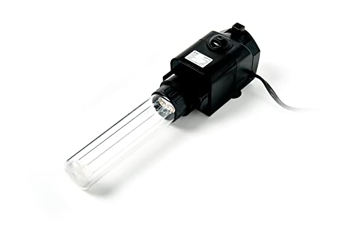 CNZ Aquarium Submersible Power Head with Built-in 13w Sterilizer,Black,JUP23 | Built-in 13w Sterilizer