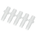 PATIKIL 3/8" Barb x 1/4" G Male Connector, 5 Pcs Plastic Hose Barb Fitting Industrial Hose Barb to Pipe Fitting Connect for Water Liquid Air Fuel - size: 3/8" x 1/4"