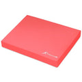 ProsourceFit Exercise Balance Pad, Non-Slip Cushioned Foam Mat & Knee Pad for Fitness and Stability Training, Yoga, Physical Therapy - color: Red, size: XL - (18.75" x 15")