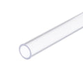MECCANIXITY Clear PVC Rigid Tube Round Pipe 15mm(5/8") ID 20mm(3/4") OD 14" High Impact for Water Pipe, Aquarium, Fish Tank, Greenhouse Garden, Clear - color: Clear, size: 15mm x 20mm