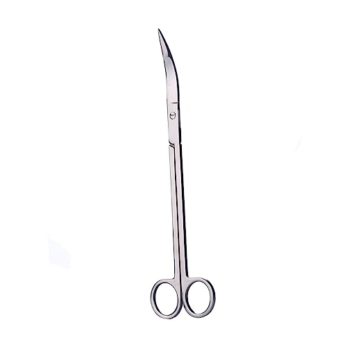 LIOOBO Aquarium Tool Set Tweezers and Scissors for Aquatic Plant Care Stainless Steel Material