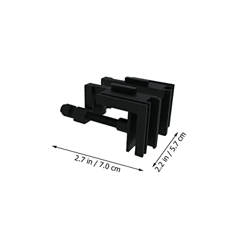 LIFKOME 2pcs Acrylic Fixing Clamps for Fish Tanks Multi-functional Clips and Wear-resistant Hose Holder Easy Install for Aquariums Options