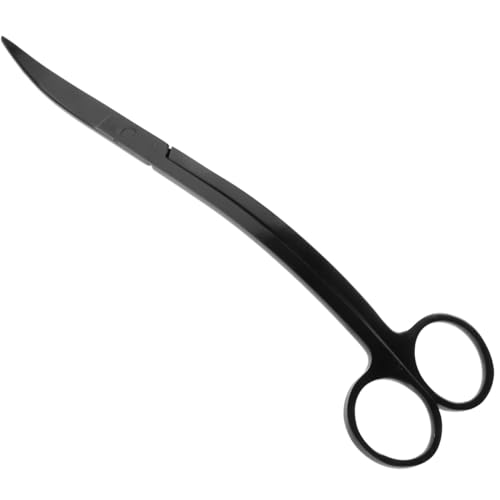 SUPVOX Sturdy Stainless Water Plant Scissor for Aquarium Cleaning and Trimming Fish Tank Scissors