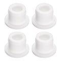uxcell 4 Pieces White Plug Holes, T13 Waterproof Rubber Button Plug for 13mm / 0.51" Hole - size: 13mm