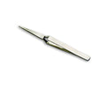HURON Precision Tweezers, Straight Cross-Lock, 4.7 in (1/3/10 pc) (1 pc) - style: Straight Cross Lock, 4.7"