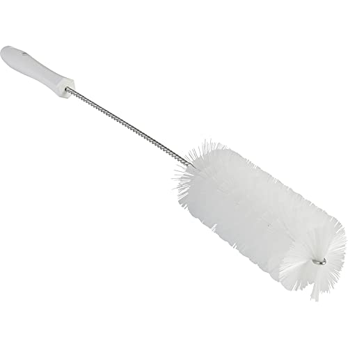 Vikan 53705 Tube Brush,2.4",PP/PBT,White - color: White