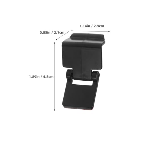 5pcs Reptile Screen Clamp: Aquarium Lid Locking Clips - Plastic Terrarium Accessories for Reptile Enclosures & Turtle Tank Safety