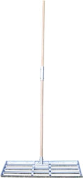Standard Golf Levelawn Pro – 36" Lawn Leveling Rake with 72" Handle | Effortlessly Level Golf Courses, Lawns, & Gardens | Easy Assembly, Stainless Steel Tray | Perfect for Landscape Professionals - style: 36"
