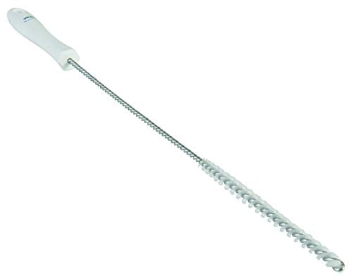 Vikan 53755 Tube Brush,.4",PP/PBT,White