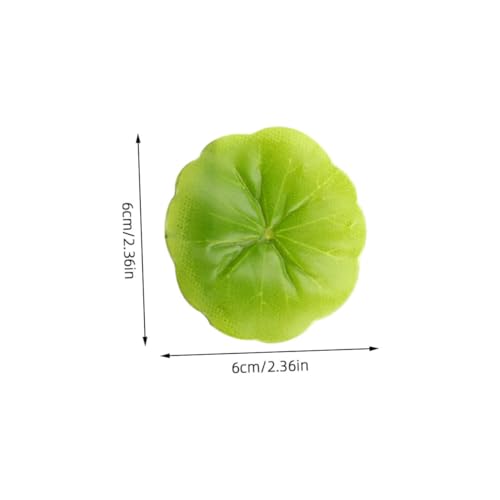 PRETYZOOM 30pcs Artificial Water Lily Leaves, Realistic Floating Water Lily Pads for Fish Tank, Aquarium, Pool, Home Decor, 2.36 Inches, Plastic