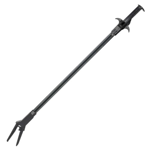 19.7" Aquarium Feeding Tongs with Pull Claw – Ergonomic Plastic Fish Tank Tool for Gravel Cleaning, Plant Placement, Freshwater/Saltwater Tanks & Ponds (Rustproof, Non-Slip Handle)