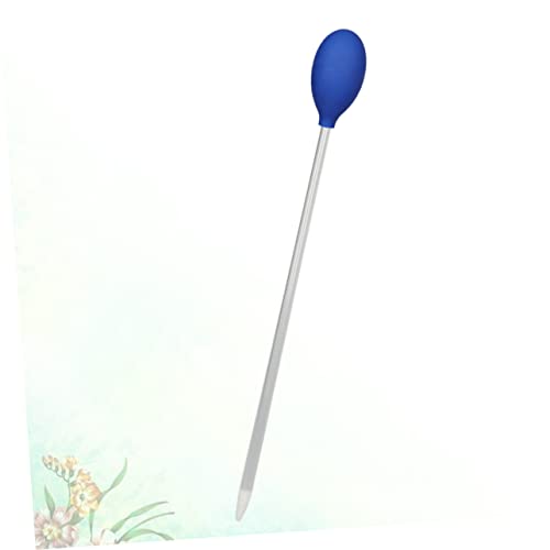 BESPORTBLE Fish Tank Water Changer Coral Acrylic Feeding Tool Siphon for Easy Waste Removal Lightweight Portable - color: Blue, size: 30X3.5CM