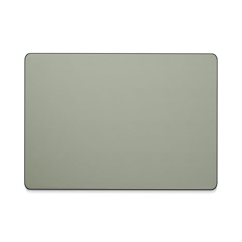 Jotsome Leather Desk Pad Mat, Non-Slip Desk Blotter Pad - Desk Protector for Office, Home, Lap Desk, Laptop, and Desktop - color: Sage, size: 17" x 12"