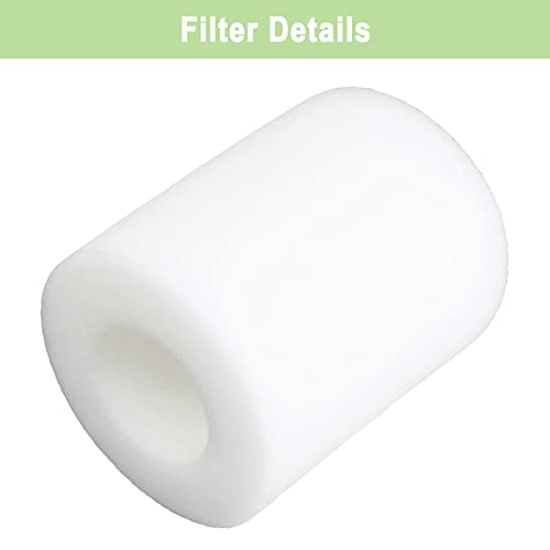 Bvhonwe 6 Pack IQ Base Pre-Motor Foam Replacement Filters for Shark IQ R101AE RV1001AE AV912S AV1010AE RV1000 AV970 AV993 AV1002AE Shark AI AV2501S AV2501AE RV2502AE RV2520AOUS Robot Vacuum Cleaner - color: 6 Pack