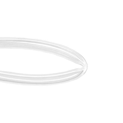Hooshing Silicone Tubing 0.5mm ID x 2mm OD 20 Ft Food Grade Flexible Pure Silicone Rubber Tubing Hose High Temp for Home Brewing Winemaking Pump Transfer - size: 0.5mm ID x 2mm OD, style: 20 Ft/6.1M
