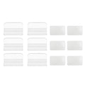 6Pcs Acrylic Aquarium Cover Handle, Wireless Fish Tank Lid Pull Handle, Durable Transparent Lid Grip for Glass Covers, Easy Install with Adhesive for Home Aquariums