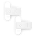 Ubbi Door Pinch Guards, Baby Proof Doors, Child Safety, Baby Finger Protectors, 2 Pack, White - size: One Size, style: White Pinch Guards