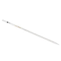 PATIKIL Graduated Dropper Pipettes, 1 Pcs 2ml Reusable Borosilicate Glass Pipette for Transfer Liquid for Laboratory, Chemistry, Clear - size: 2ml