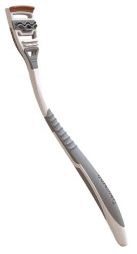 Dentemp Tongue Scraper with Copper Infusion - Bad Breath Eliminator and Oral Care Tool - Ergonomic Handle Design (2 pack)