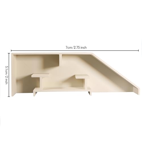 Aquarium Undergravel Fish Tunnel Cave Tunnel Fish Hide Fish Cave Corner Fish Tank Decorations Under Gravel Viewing Tunnel Fish Cave for Aquarium Hideout (White,Style 6) - color: White, style: Style 6