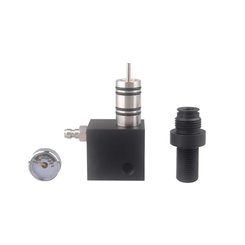 HPA 4500PSI Z Valve Gas Cylinder Refill Filling Adapter Compressor Air Tank Soft Connector Soda Accesories for Diving Aquarium(Long Pattern) - size: Long pattern