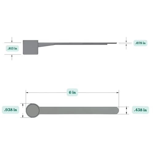 6.5 mL (6.5 CC) Long Handle Plastic Measuring Spoon for Coffee, Protein Powder, Pet Food, Spices, Grains, Dry Goods – Food-Grade BPA-Free (Pack of 10) - size: 6.5 mL | 6.5 cc