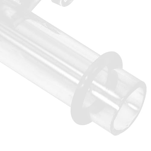 Shrimp Feeding Tube Aquarium Feeder Tube Acrylic 10cm Length Wall-Mounted Fish Tank Feeder for Aquarium Shrimp Supplies