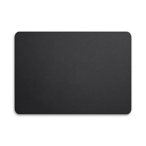 Jotsome Leather Desk Pad Mat, Non-Slip Desk Blotter Pad - Desk Protector for Office, Home, Lap Desk, Laptop, and Desktop - color: Black, size: 17" x 12"