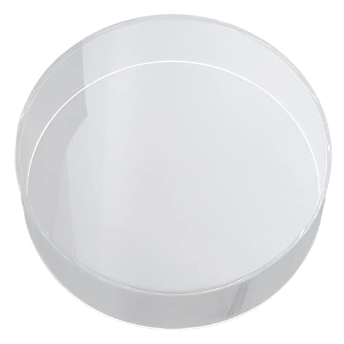 Observe Lens Transparent Acrylic Fish Tank Cylinder Magnifier, Aquarium Viewing Tool with Clear Optics for Underwater Observation and Photography, Safe for